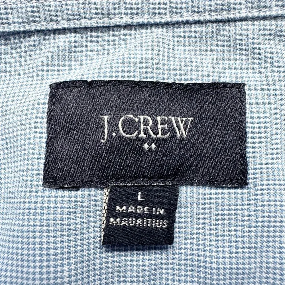 🔃J. Crew Men’s Blue Long Sleeve Button Down Dress Shirt